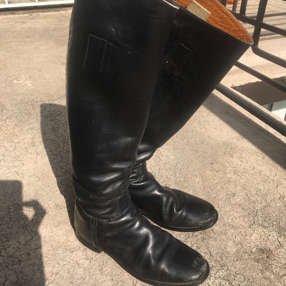 Vintage Marlborough Equestrian Riding Boots Sz. US 5 Made in England - Picture 2 of 6